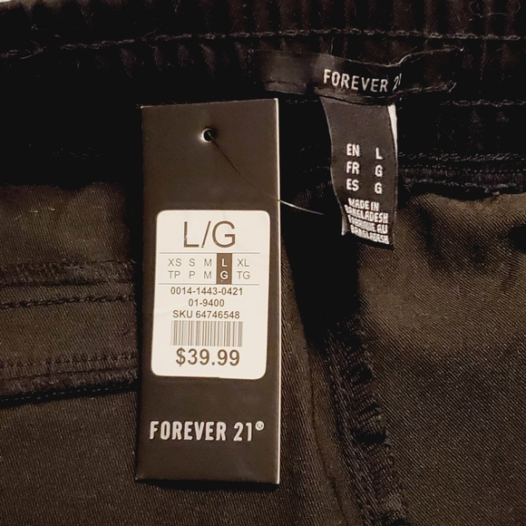 Forever 21 Drawstring Cargo Joggers - Picture 5 of 9